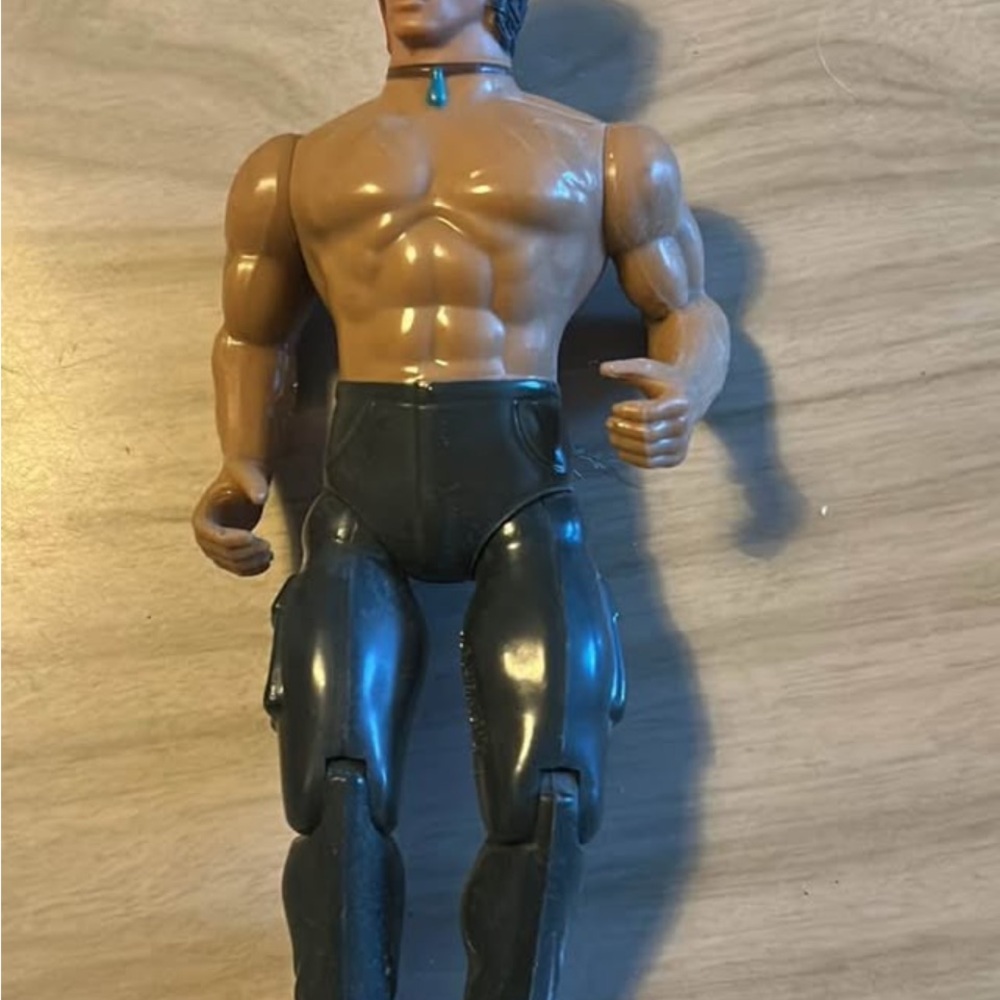 Vintage Rambo figurine